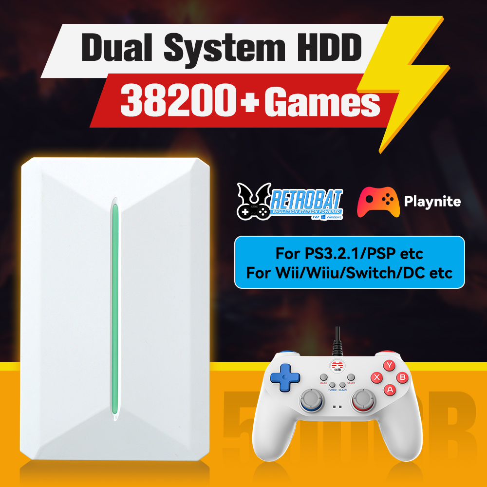 Retro Gaming N64 - Retrobat & playnite sistema hdd console