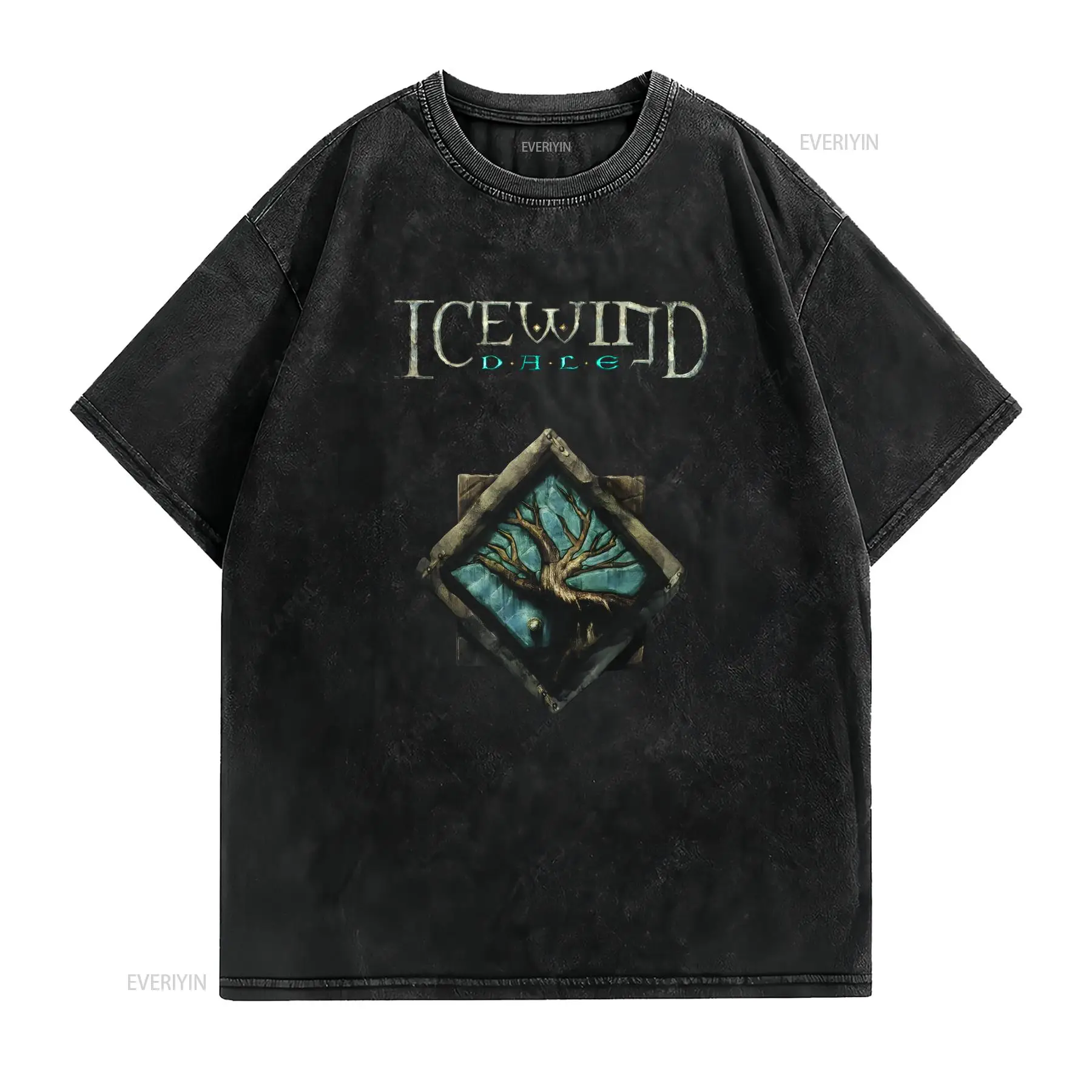 Icewind Dale Logo Classic Vide - Retro Gaming T Shirt avaliação e preço