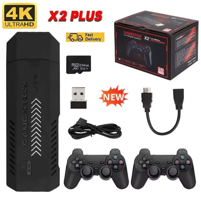 Novo X2Plus GD10 Pro 4K Game S - Retro Gaming N64 avaliação e preço
