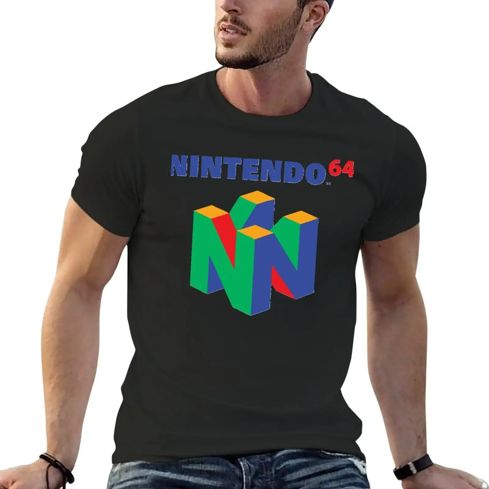 Nintendos 64 camiseta roupas e - Retro Gaming T Shirt avaliação e preço