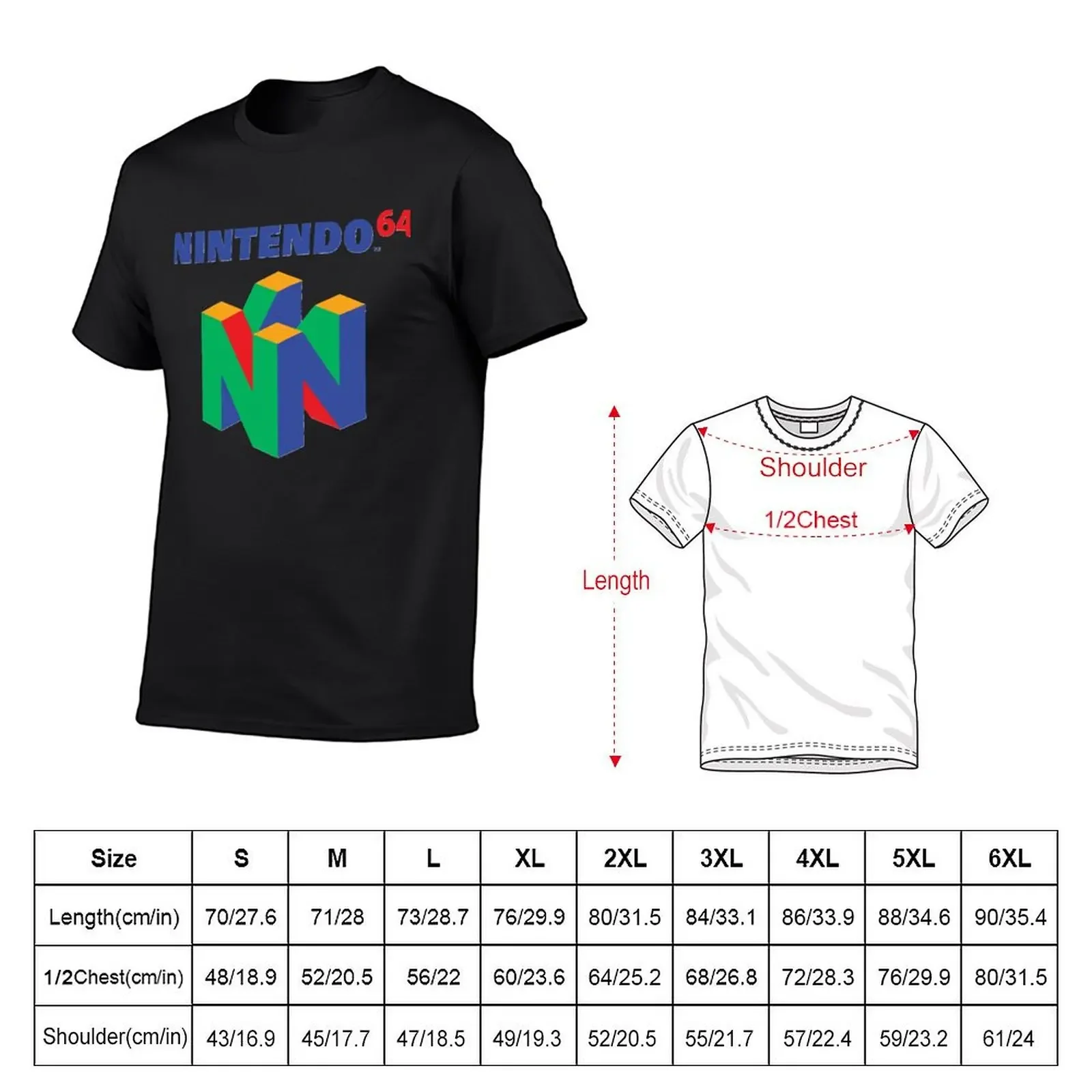 Nintendos 64 camiseta roupas e - Retro Gaming T Shirt avaliação e preço