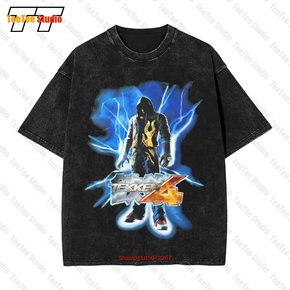 Vintage Tekken 4 Namco Promo A - Retro Gaming T Shirt avaliação e preço