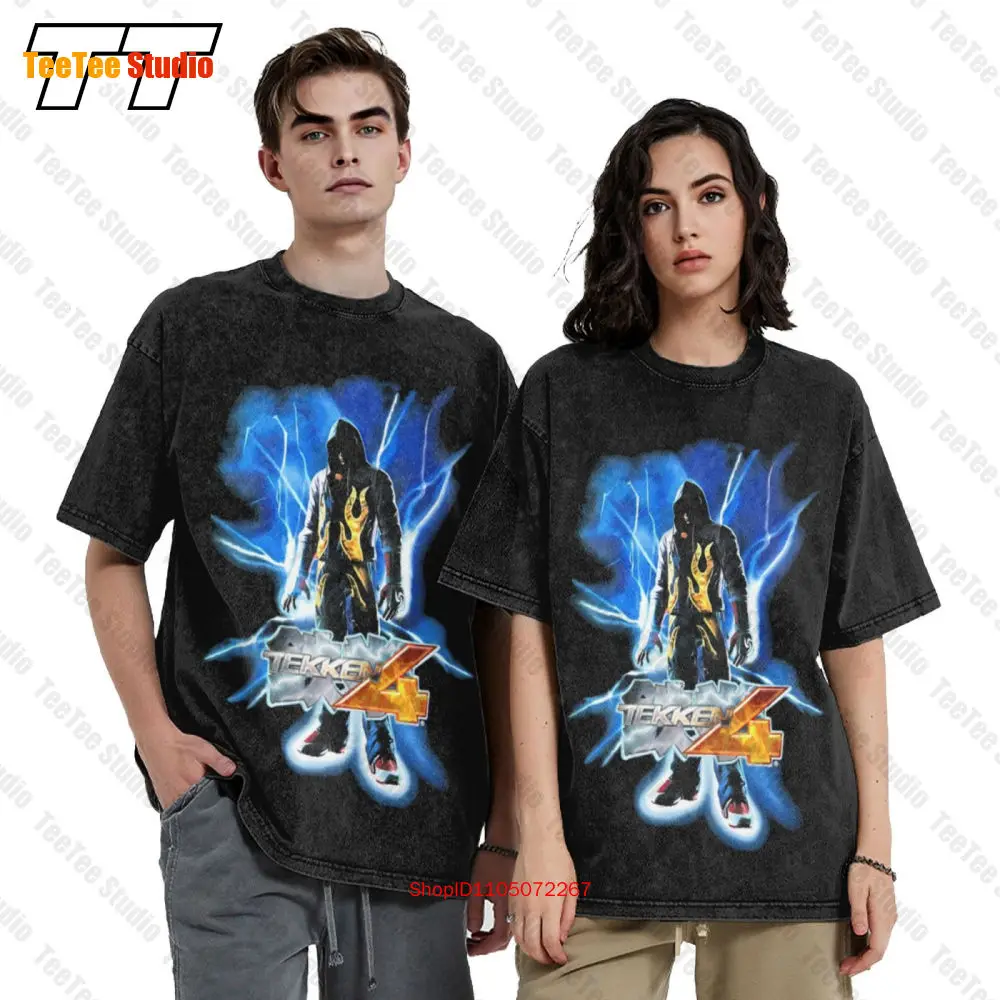 Vintage Tekken 4 Namco Promo A - Retro Gaming T Shirt avaliação e preço