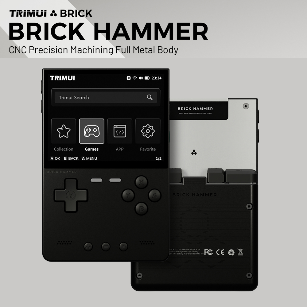 Console Trimui Brick Hammer co - Retro Gaming Kiosk avaliação e preço